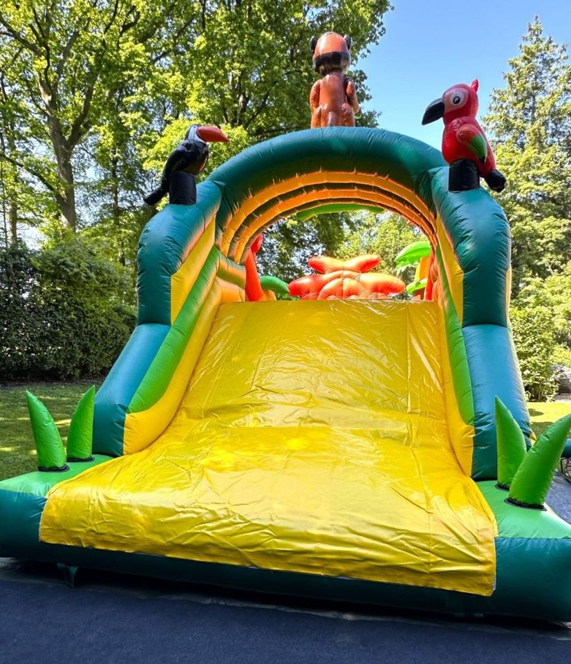 Dschungel Hindernisparcours Hüpfburg 9m x 4m mieten bei Spielpunkt – 4
