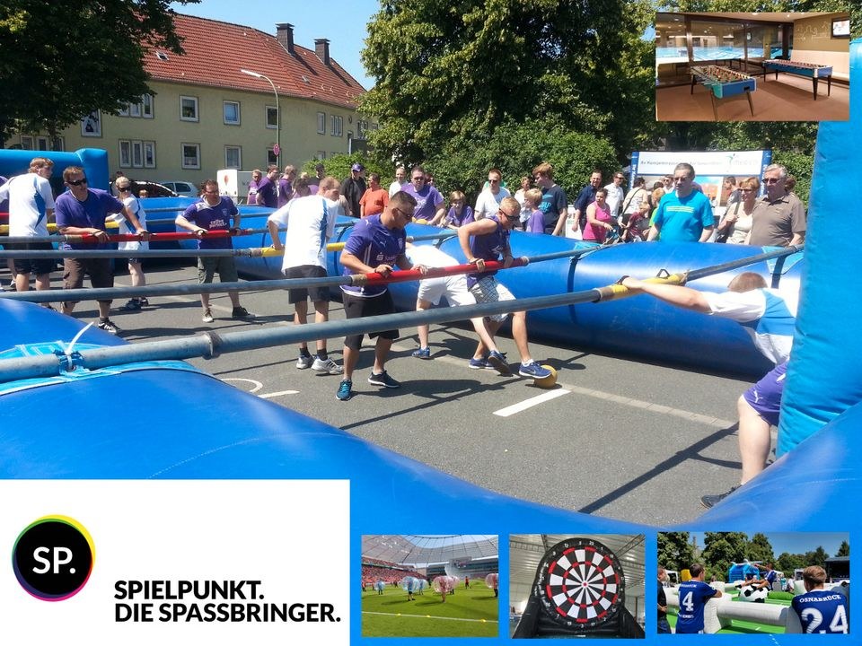 Menschenkicker Kicker mieten in Vechta – Sportaction für Ihr Event