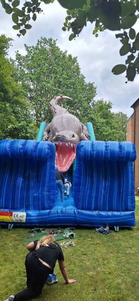 Riesen Rutsche Hüpfburg Krokodil mieten bei Spielpunkt – 3