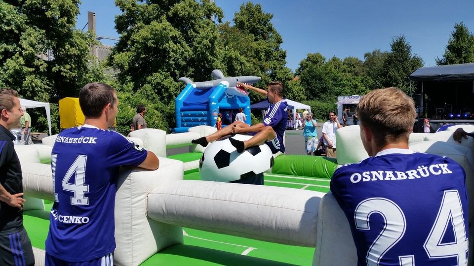 Fußball Rodeo Hüpfburg mieten bei Spielpunkt – Hüpfspaß für jede Feier