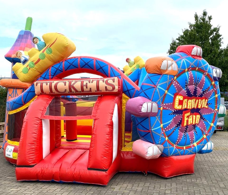 Kleines Kirmes Paket Hüpfburg Co mieten bei Spielpunkt – 2