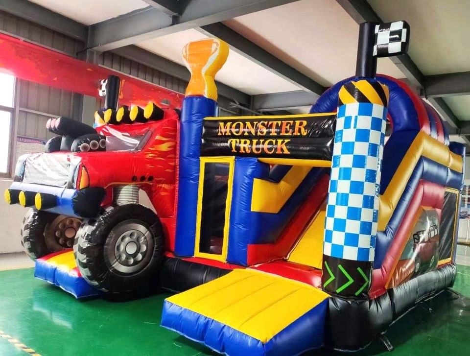 Monster Truck Hüpfburg mieten bei Spielpunkt – Hüpfspaß für jede Feier – 2