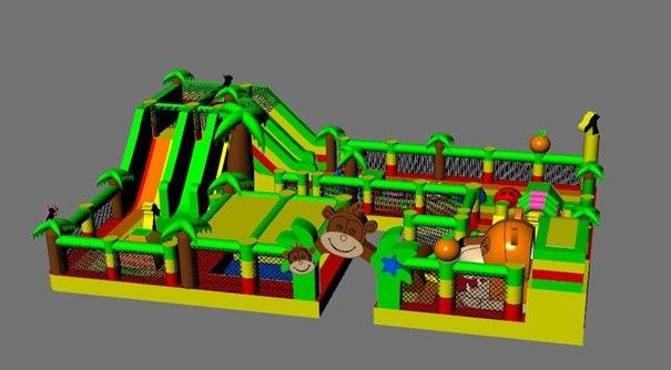 Riesige 10m x 15m Hüpfburg mieten in Vechta – Hüpfspaß für jede Feier – 3