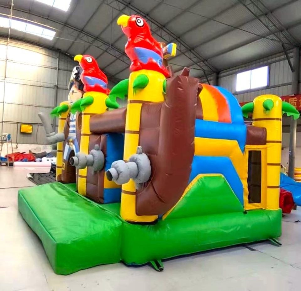 Tolle Piraten Hüpfburg Rutsche 6m x 4m mieten bei Spielpunkt – 2