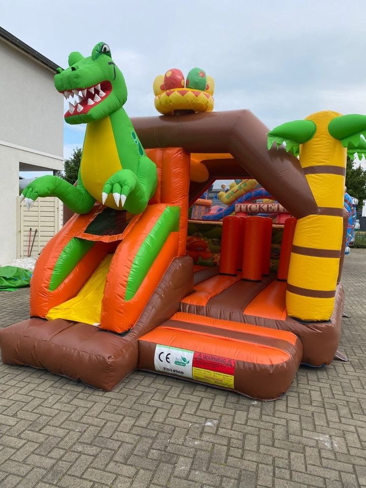 Dino Hüpfburg Donnerstag Montag mieten bei Spielpunkt
