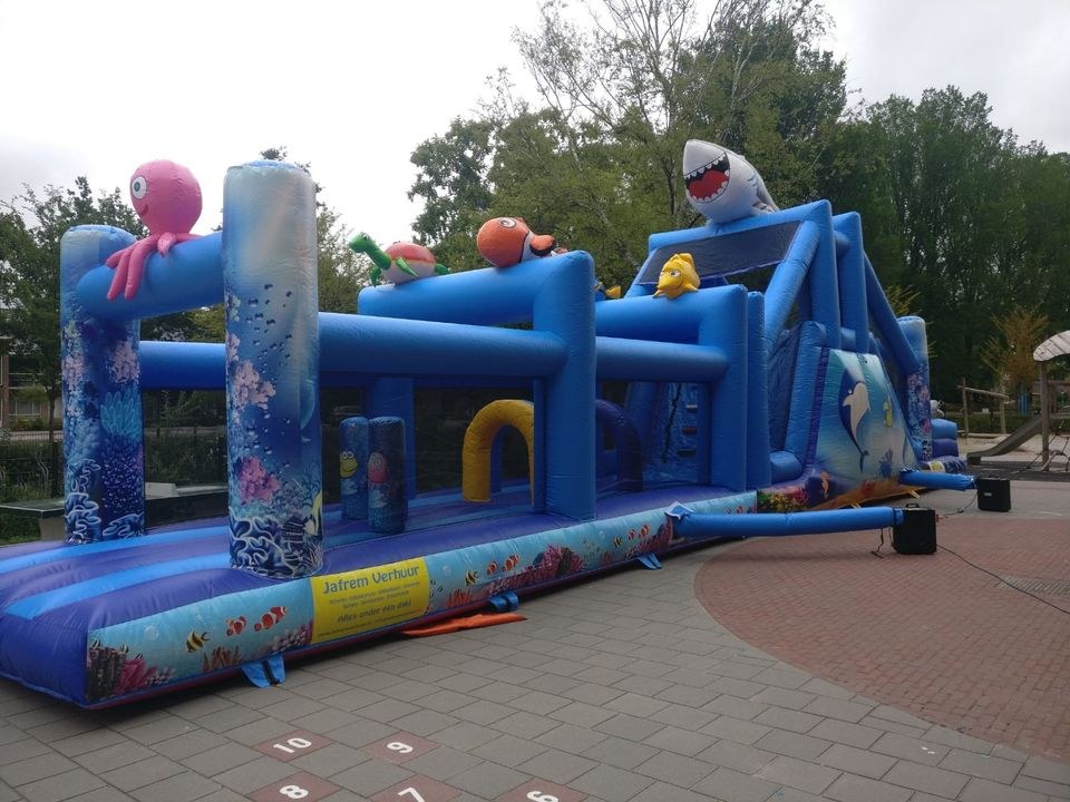 Ocean Hindernisparcours Hüpfburg mieten bei Spielpunkt – 3