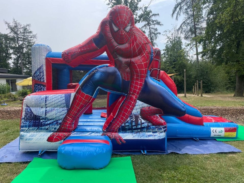 Spiderman Hüpfburg Donnerstag Montagabend mieten bei Spielpunkt