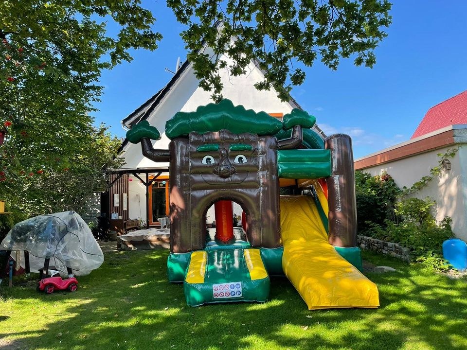 Happy Tree Hüpfburg Rutsche mieten in Vechta – Hüpfspaß für jede Feier
