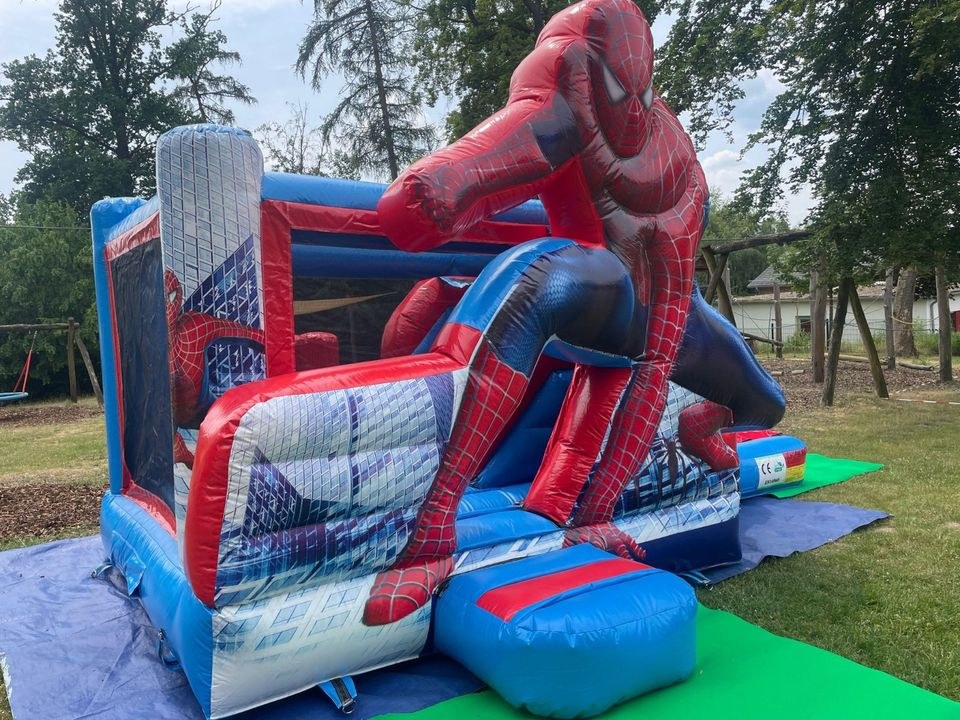 Spiderman Hüpfburg Donnerstag Montagabend mieten bei Spielpunkt – 2