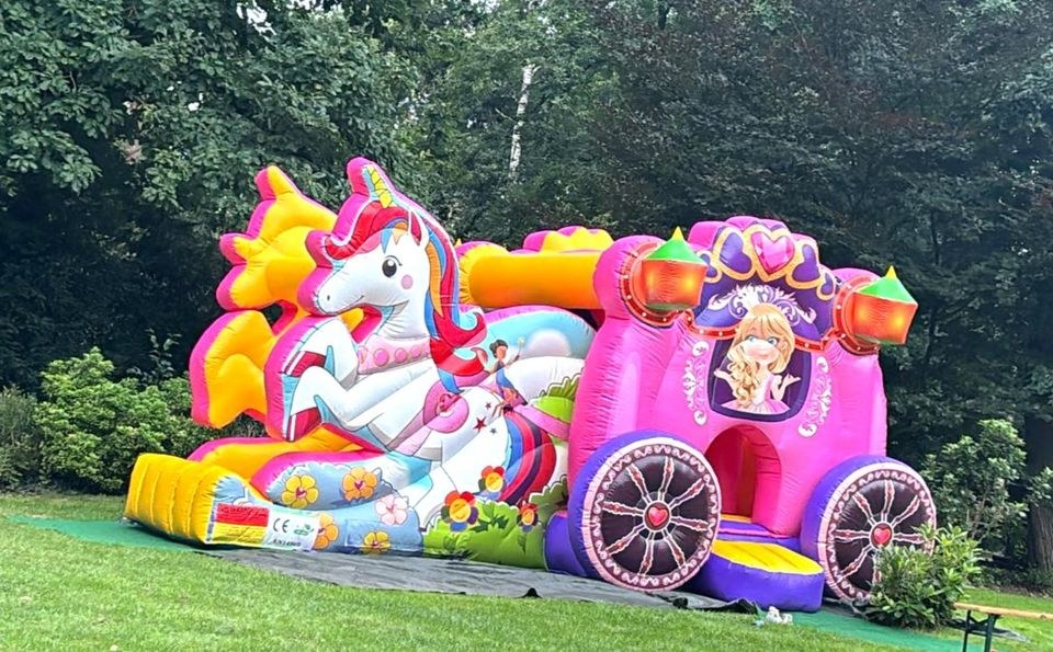 Prinzessin Kutsche Hüpfburg mieten in Vechta – Hüpfspaß für jede Feier