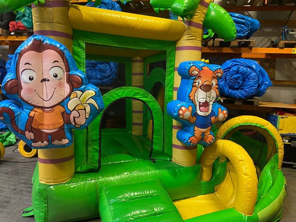 Kleine Affen Hüpfburg Donnerstag Montag mieten bei Spielpunkt – 3