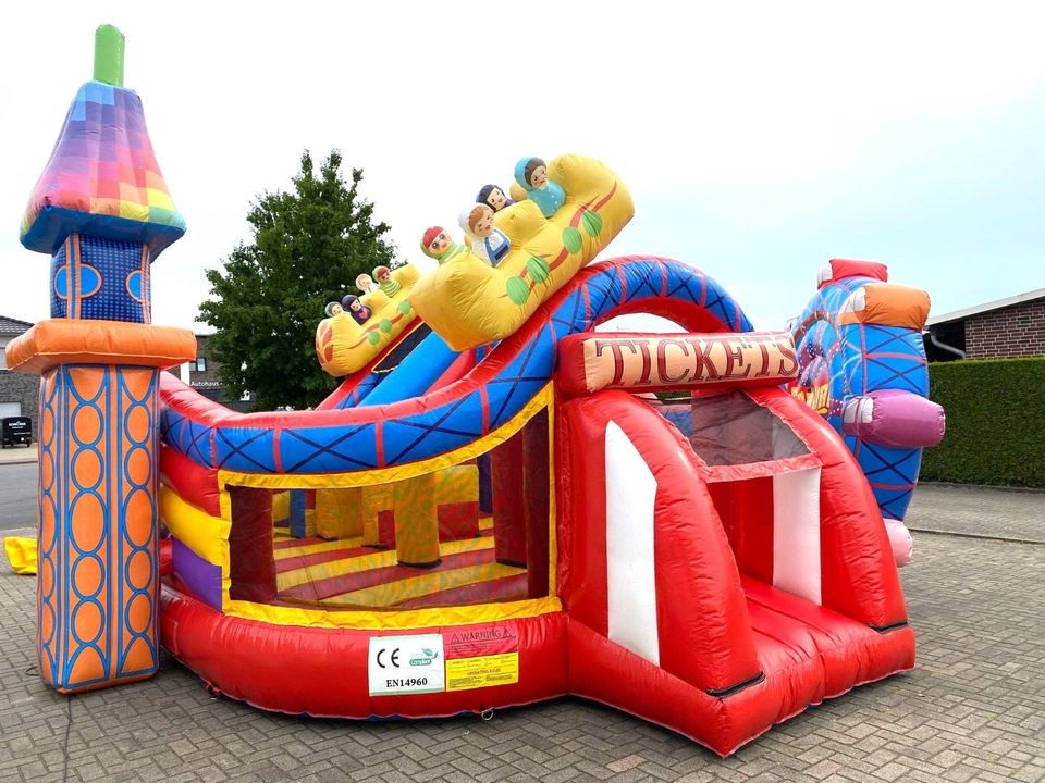 Kleines Kirmes Paket Hüpfburg Co mieten bei Spielpunkt