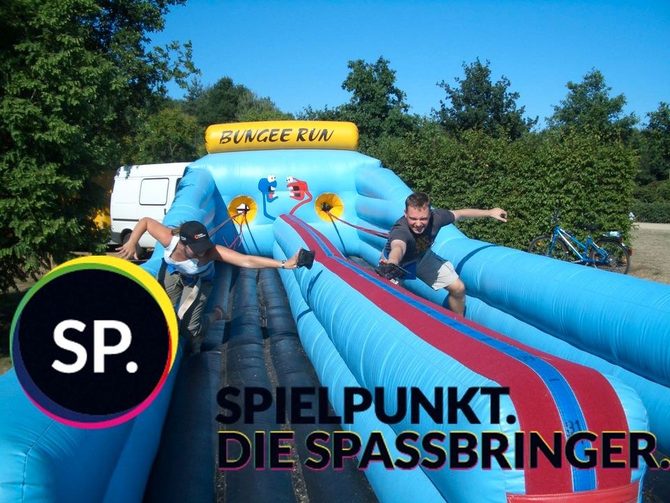 Bungee Run Bungy Hüpfburg mieten in Vechta – Hüpfspaß für jede Feier
