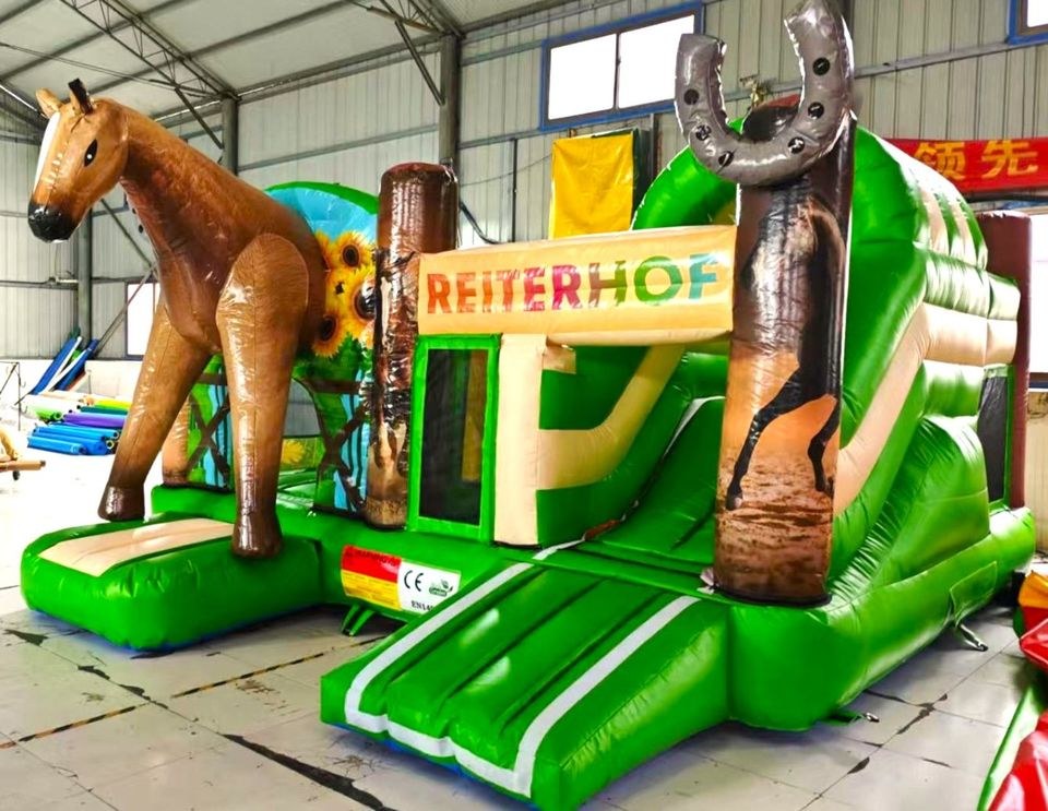 Pferde Hüpfburg Do Mo mieten bei Spielpunkt – Hüpfspaß für jede Feier – 3