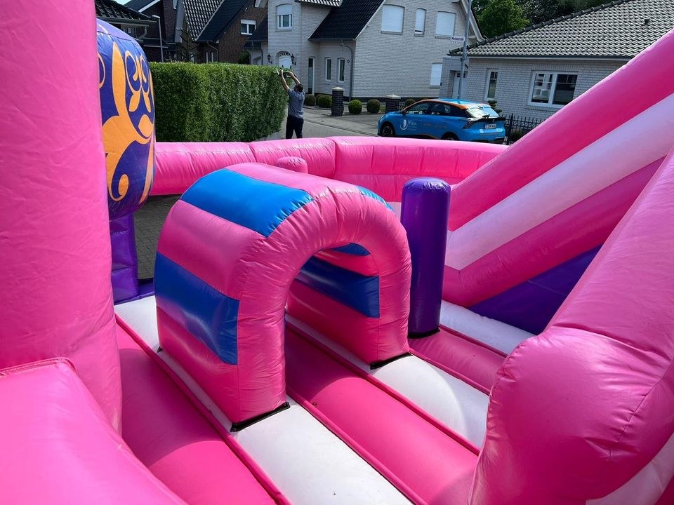 Große Prinzessin Hüpfburg Rutsche mieten bei Spielpunkt – 4