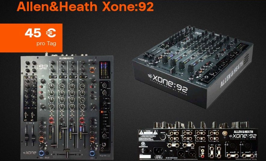 DJ Mixer Decks PA Anlage Lichttechnik Nebel mieten – 4