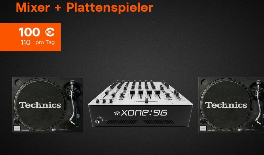 Plattenspieler Technics SL 1210 MK2 DJ mieten in Leipzig, Südvorstadt – 2