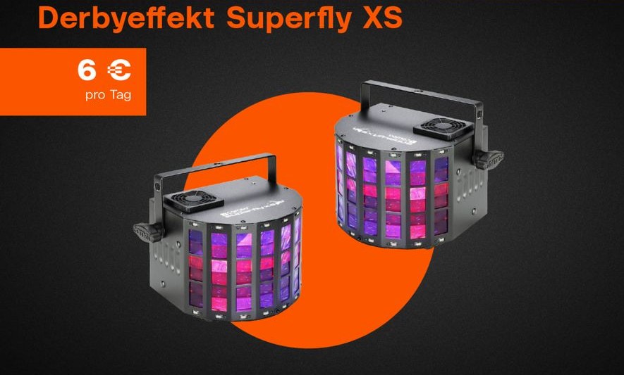 LED RGB Strahler Stroboskop Effekt DJ mieten in Leipzig, Südvorstadt – 3