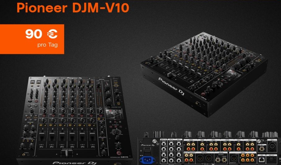 DJM V10 Pioneer DJ Mixer mieten in Leipzig, Südvorstadt