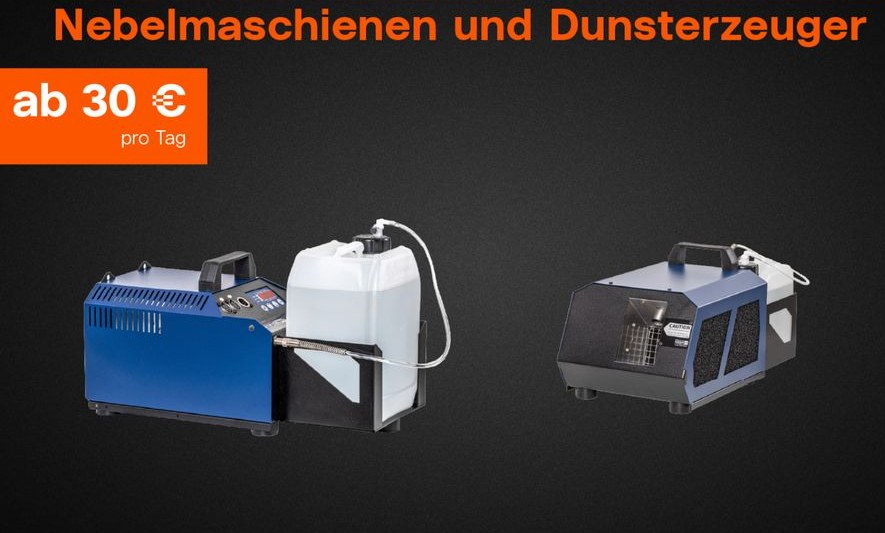 Nebelmaschine Look Solution Hazer Dunsterzeuger mieten