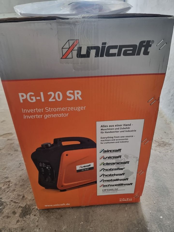Stromerzeuger Unicraft PG I 20 SR Leistung 1,7KW mieten – 3