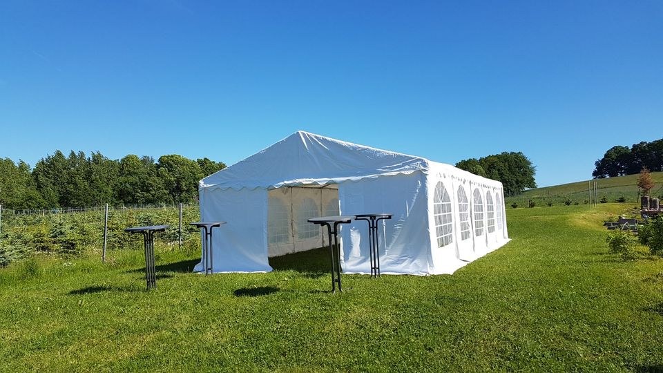 Festzelt 10x5m robustem Gestänge,Seitenteile mieten – 3