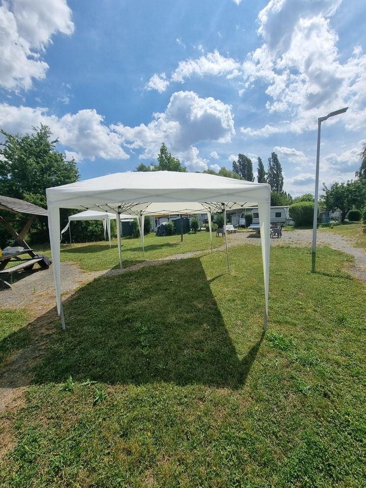 Pavillon 6x3m faltbar abnehmbaren Seitenteilen mieten – 3