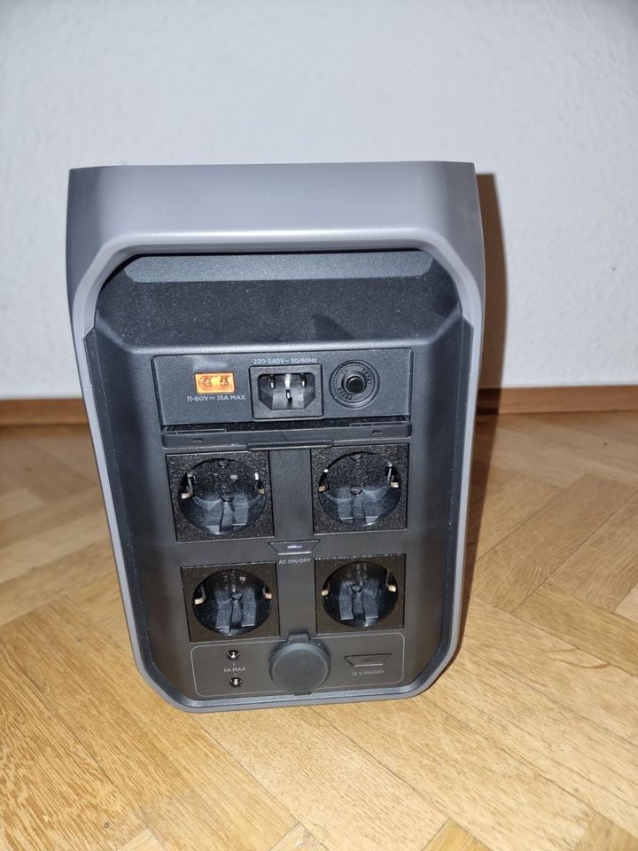 Powerstation Ecoflow Delta 3 1536 Wh Leistung mieten – 2