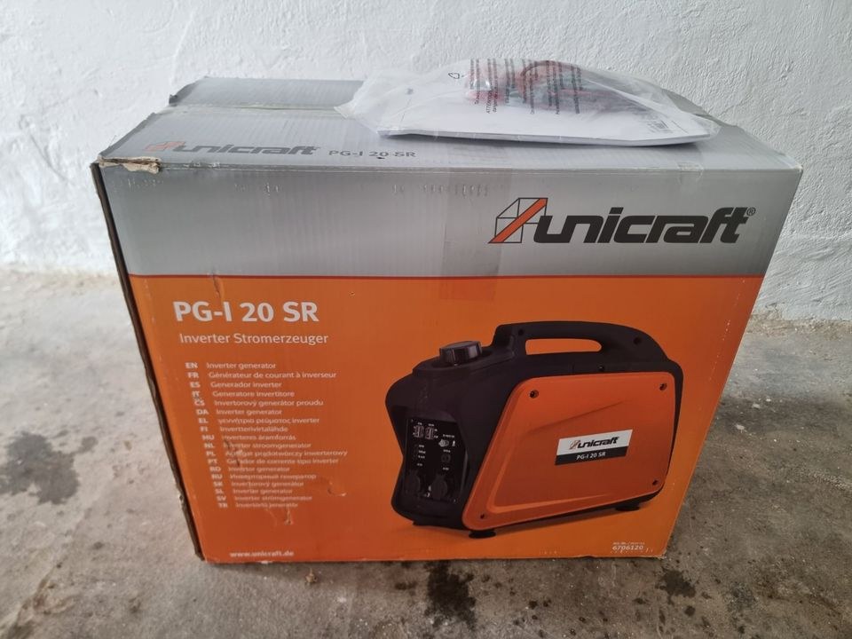 Stromerzeuger Unicraft PG I 20 SR Leistung 1,7KW mieten – 2