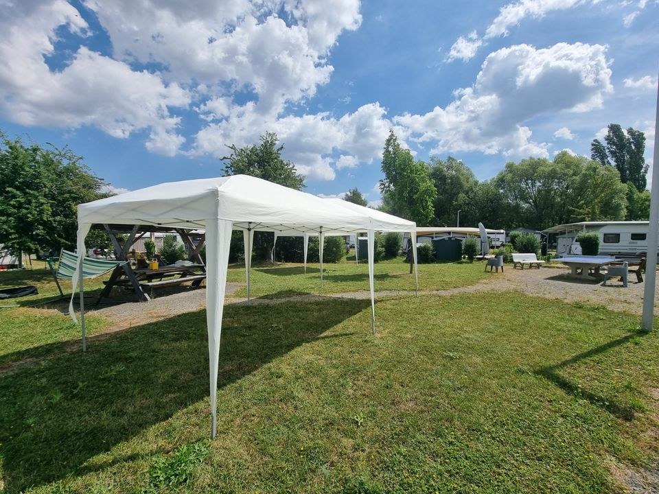 Pavillon 6x3m faltbar abnehmbaren Seitenteilen mieten – 4
