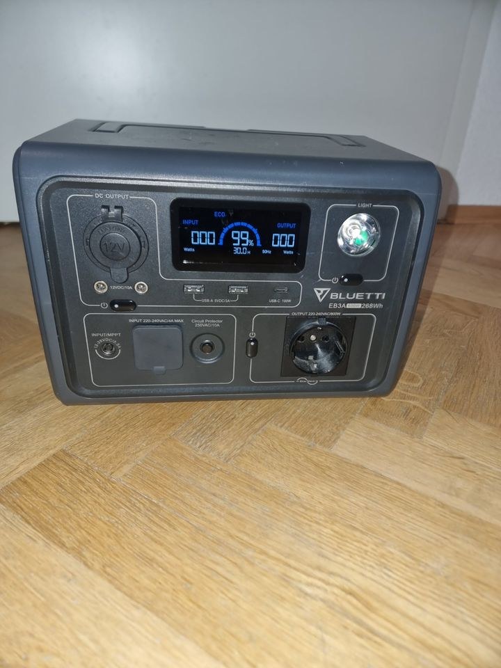 Powerstation Bluetti EB3A 268Wh Leistung 600W mieten – 2