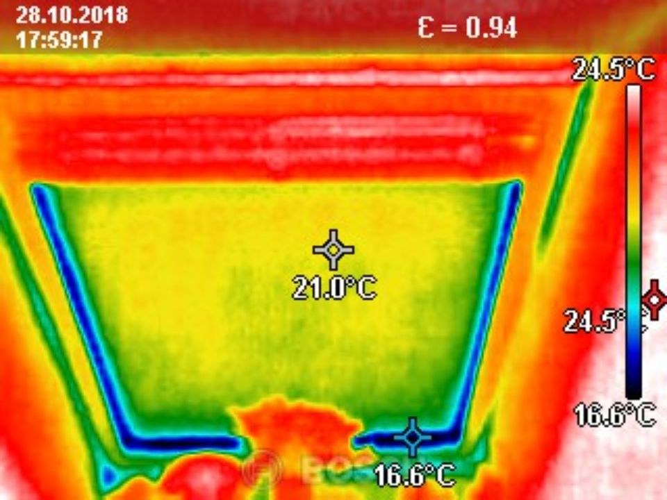 Wärmebildkamera Bosch GTC400C Wärmebrücke mieten