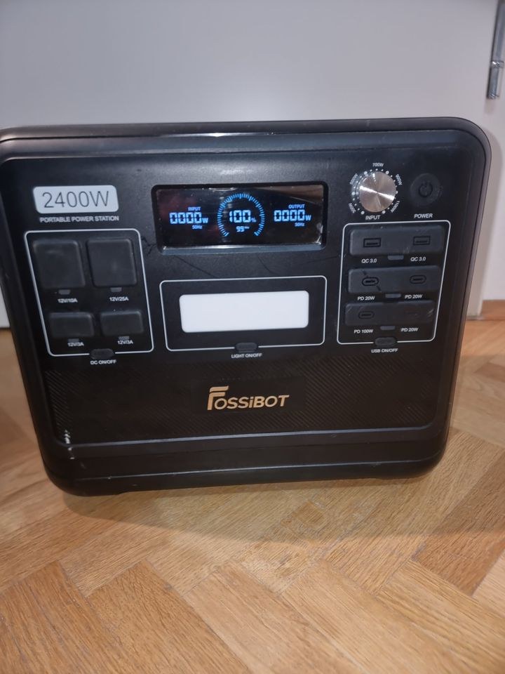 Powerstation Fossibot F2400 2048 Wh Leistung mieten