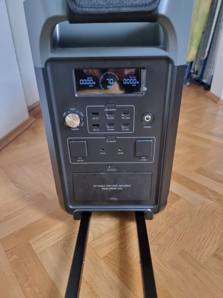 Powerstation Fossibot F3600 3840 Wh Leistung mieten – 2