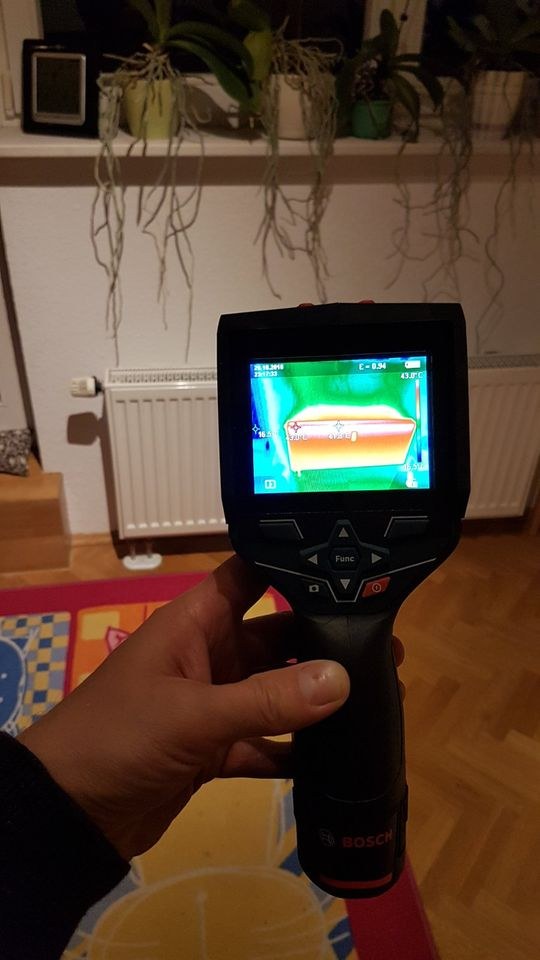 Wärmebildkamera Bosch GTC400C Wärmebrücke mieten – 4
