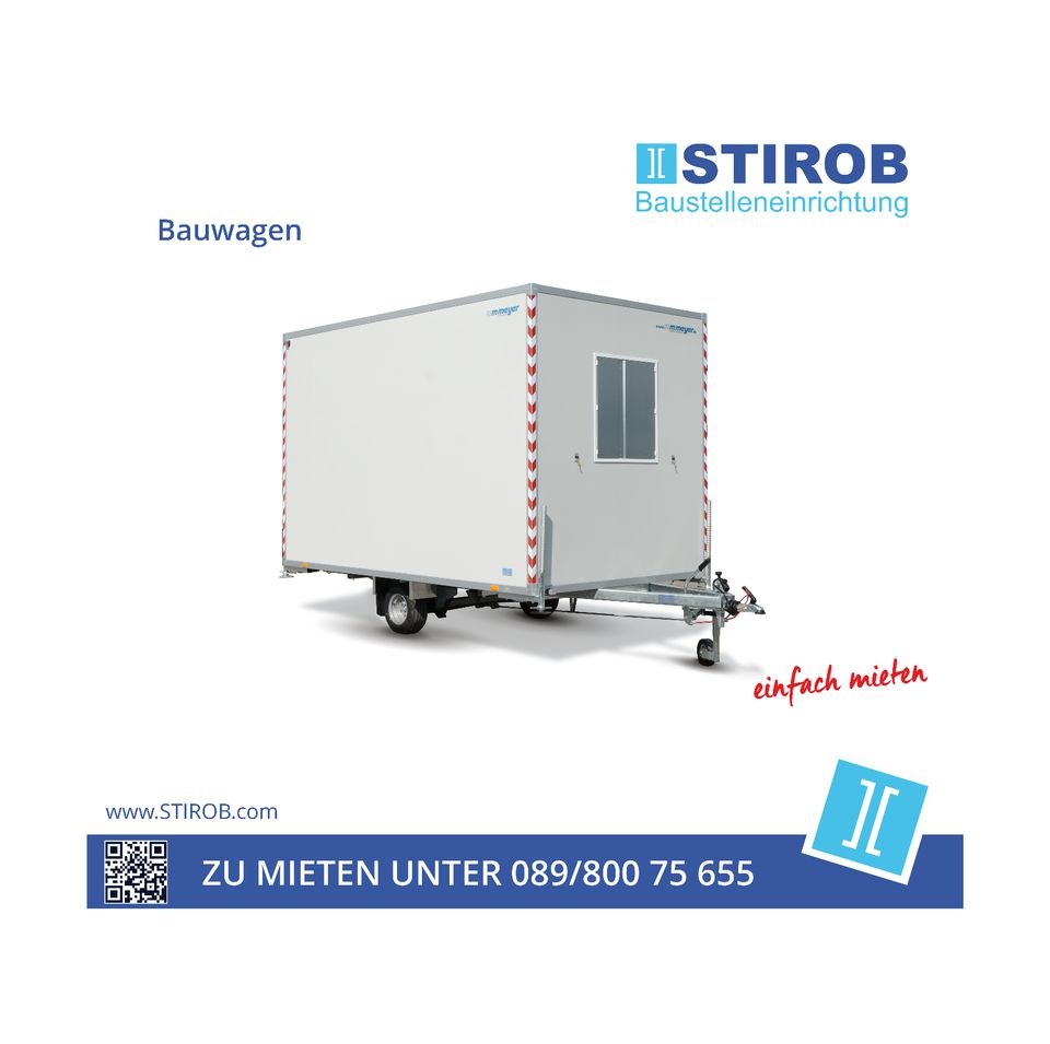 Bauwagen Bürocontainer Aufenthaltscontainer mieten