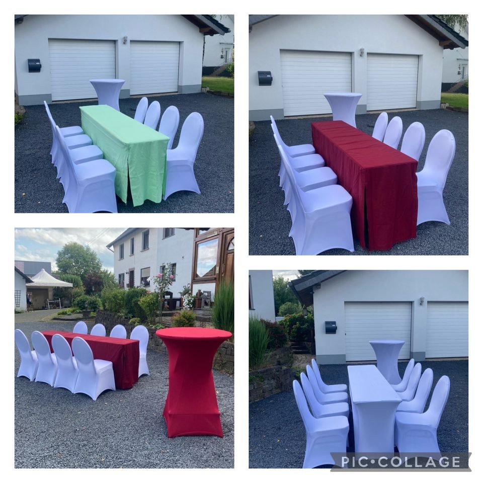 Hussen,Bierzeltgarnitur,Stehtisch,Stühle mieten in Hirz-Maulsbach