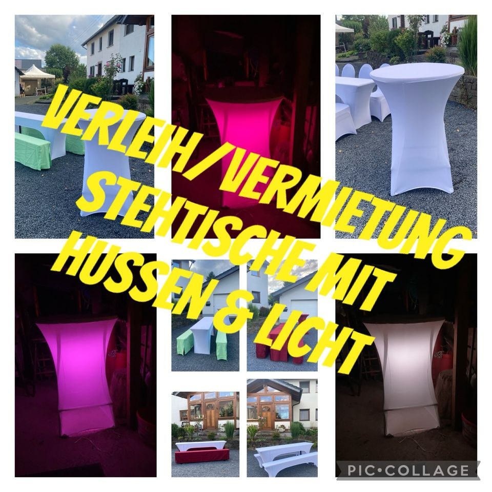 Stehtischverleih,Stehtischussen,Party mieten in Hirz-Maulsbach