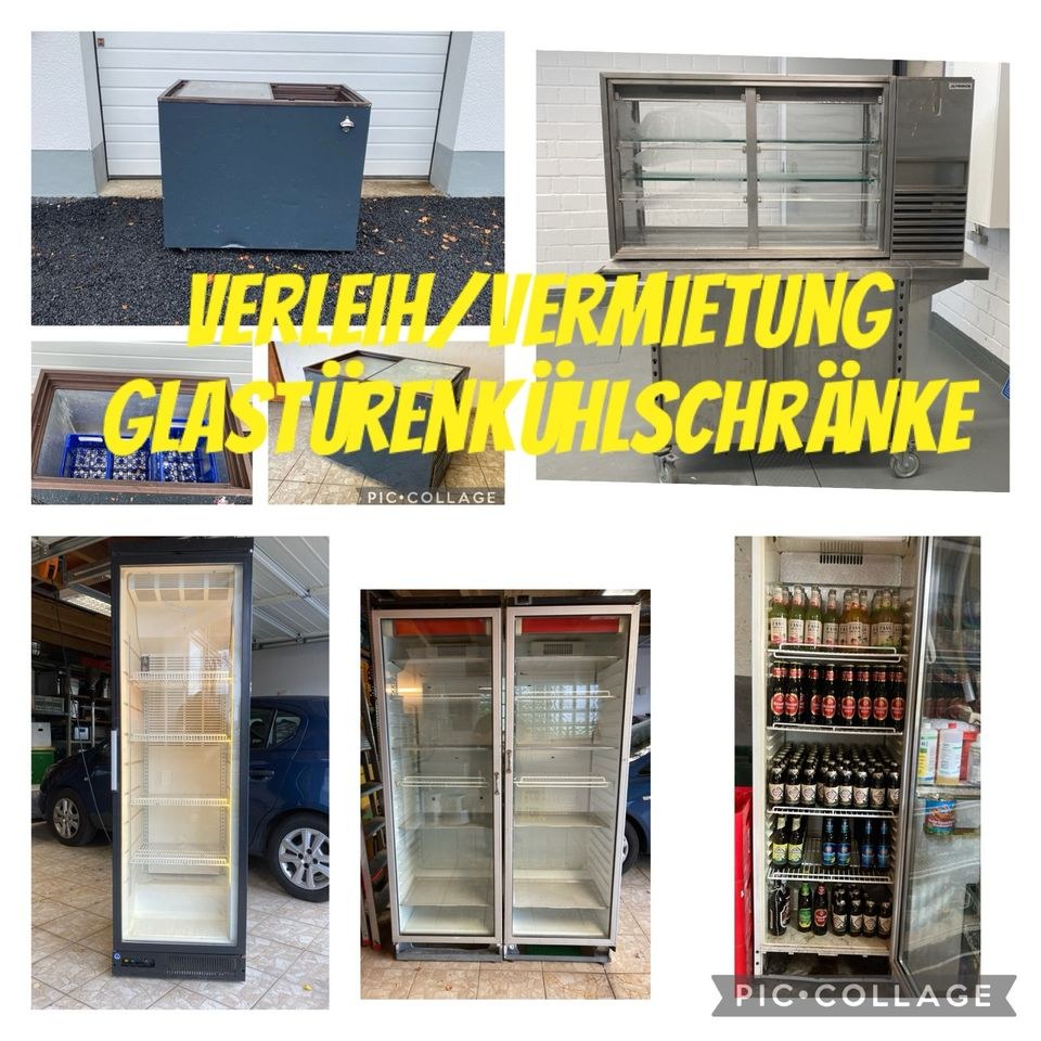 Glastüren Kühlschrank mieten bei Dirk Stockhausen Mietservice – 2