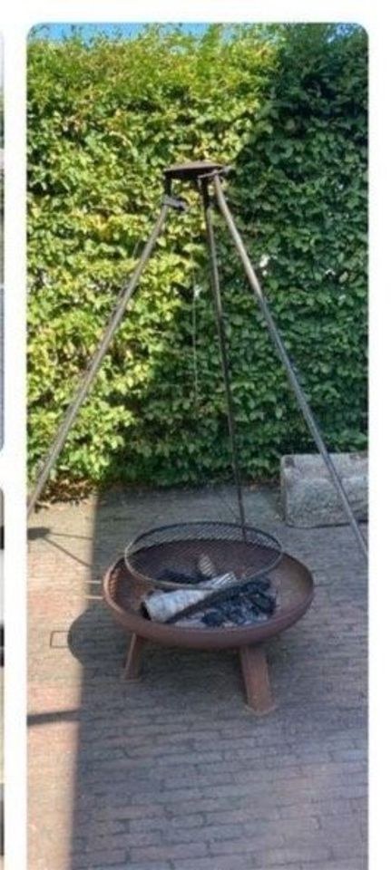 Schwenkgrill inkl Feuerschale mieten bei Dirk Stockhausen Mietservice