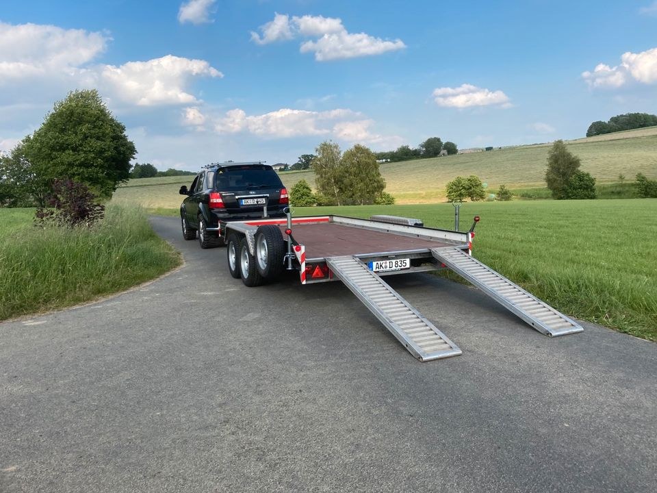 Autotransporter,Autotrailer,Mietanhänger,PKW mieten in Hirz-Maulsbach