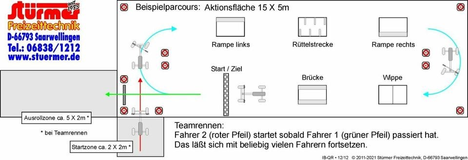 Quad Race Parcours Highlight Sommerfest mieten in Saarwellingen – 4