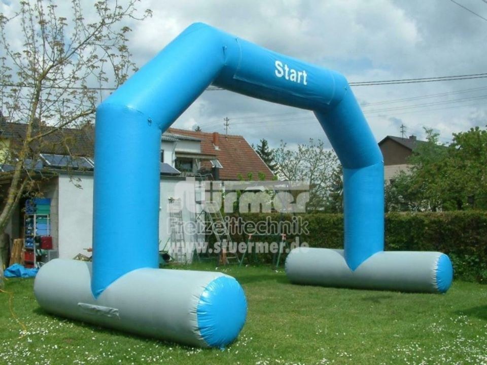 Torbogen Werbebogen Portalbogen aufblasbar mieten in Saarwellingen – 3