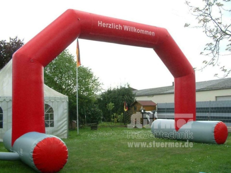 Torbogen Werbebogen Portalbogen aufblasbar mieten in Saarwellingen – 4
