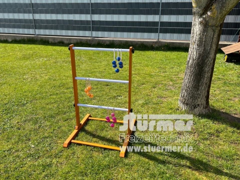Cornhole Leitergolf Spielepaket Partyspiele mieten in Saarwellingen – 2