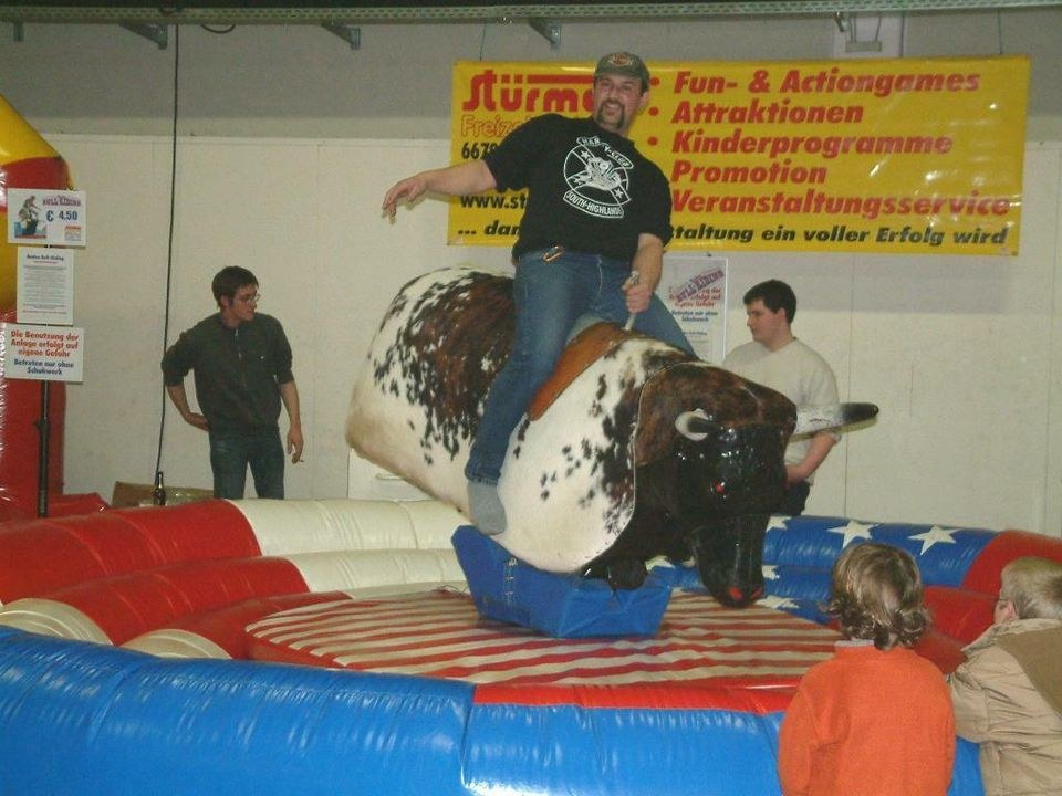 Rodeo Bullriding Bullenreiten Elektrischer Bulle mieten – 4