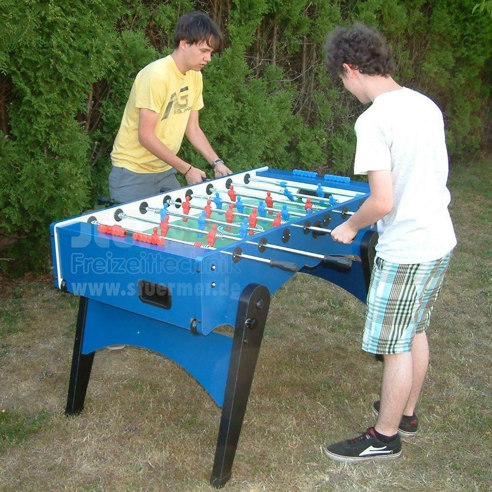 Tischkicker Tischfußball Kicker Größen mieten in Saarwellingen
