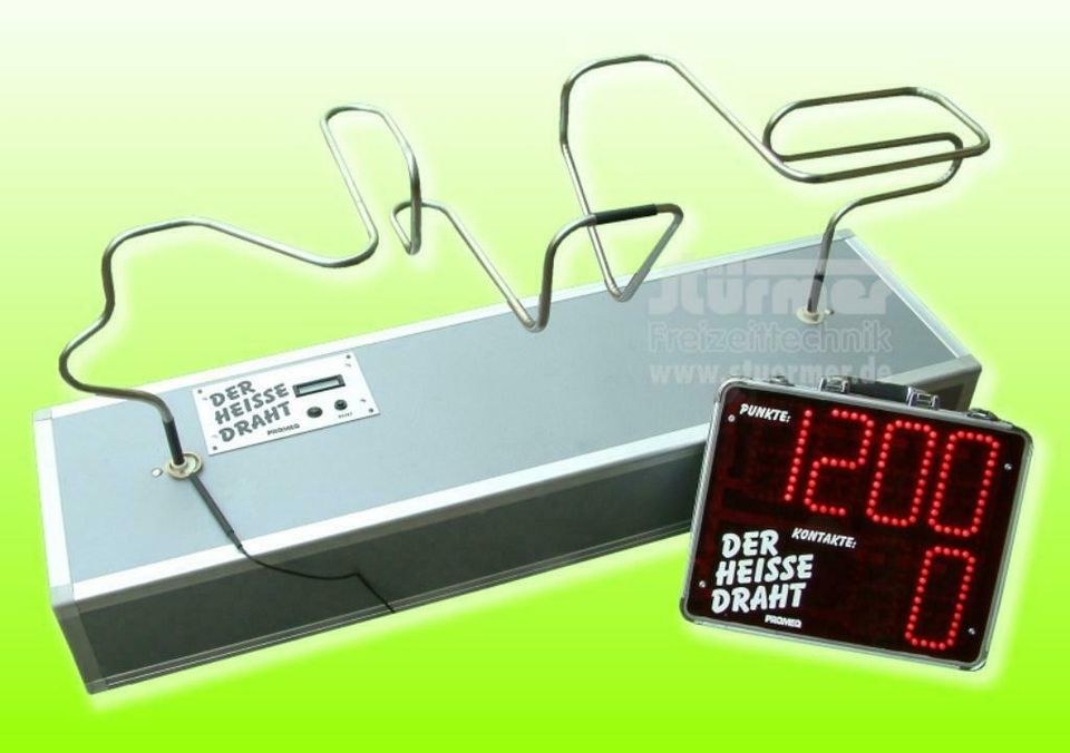Heisse Draht Geschicklichkeitsspiel XL Display mieten in Saarwellingen – 2