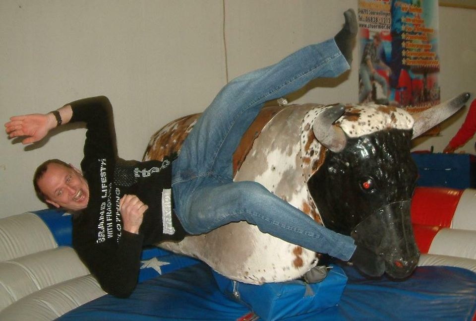Rodeo Bullriding Bullenreiten Elektrischer Bulle mieten – 3