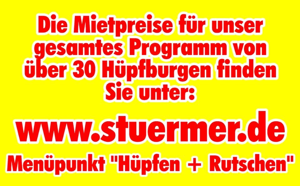Luftkissen Rutsche Gartenparty Hüpfburg mieten in Saarwellingen – 4